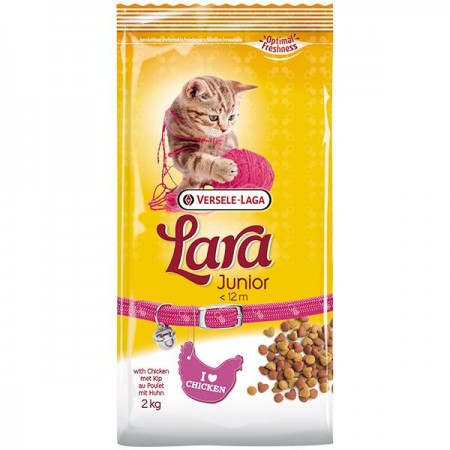 Lara Cat Junior with Chicken КУРИЦА корм для котят 2 кг (410653)
